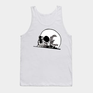 Half Skull Tank Top